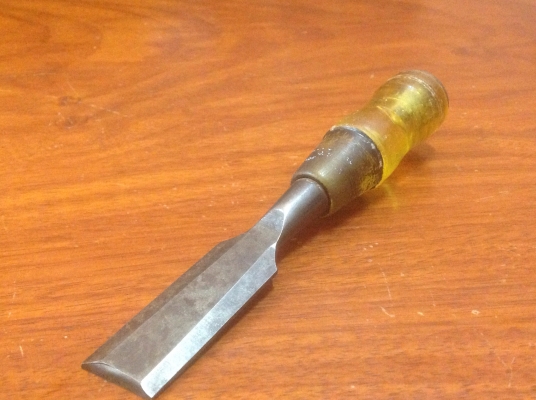 ขายสิ่ว Vintage Stanley No.60 ขนาด1" ปากเฉียง หัวเหล็กสำหรับงานหนัก