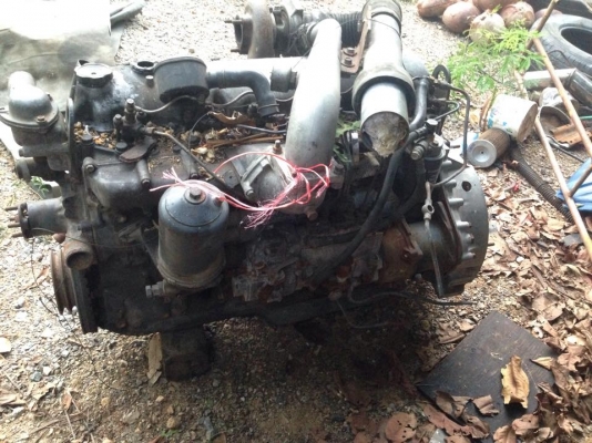 ขายเครื่องมิชซู6d16เครื่องพังเสื้อทะทุมีใบคุมเครื่องขายแบบถุกๆแค่เทอร์โบก็คุ้มแล้