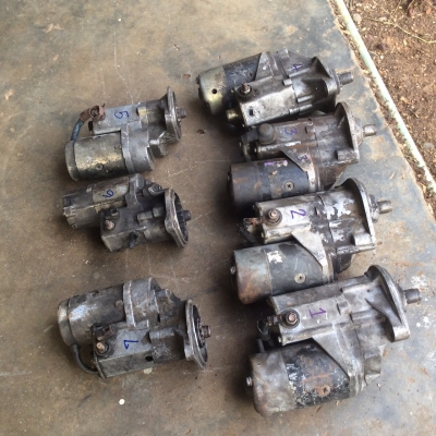 ขายไดสตาทร์หกล้อ สิบล้อ 24vทุกตัวสภาพใช้งานได้ปกติเก่าเก็บมีหลายรุ่นตามรูปราคาตัวละ1500 ขายไดสตาทร์หกล้อ สิบล้อ 24vทุกตัวสภาพใช้งานได้ปกติเก่าเก็บมีหลายรุ่นตามรูปราคาตัวละ1500