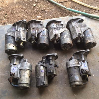 ขายไดสตาทร์หกล้อ สิบล้อ 24vทุกตัวสภาพใช้งานได้ปกติเก่าเก็บมีหลายรุ่นตามรูปราคาตัวละ1500 ขายไดสตาทร์หกล้อ สิบล้อ 24vทุกตัวสภาพใช้งานได้ปกติเก่าเก็บมีหลายรุ่นตามรูปราคาตัวละ1500