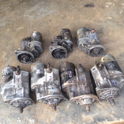 ขายไดสตาทร์หกล้อ สิบล้อ 24vทุกตัวสภาพใช้งานได้ปกติเก่าเก็บมีหลายรุ่นตามรูปราคาตัวละ1500 ขายไดสตาทร์หกล้อ สิบล้อ 24vทุกตัวสภาพใช้งานได้ปกติเก่าเก็บมีหลายรุ่นตามรูปราคาตัวละ1500