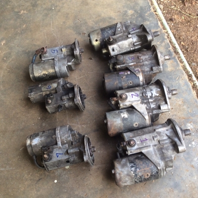 ขายไดสตาทร์หกล้อ สิบล้อ 24vทุกตัวสภาพใช้งานได้ปกติเก่าเก็บมีหลายรุ่นตามรูปราคาตัวละ1500 ขายไดสตาทร์หกล้อ สิบล้อ 24vทุกตัวสภาพใช้งานได้ปกติเก่าเก็บมีหลายรุ่นตามรูปราคาตัวละ1500