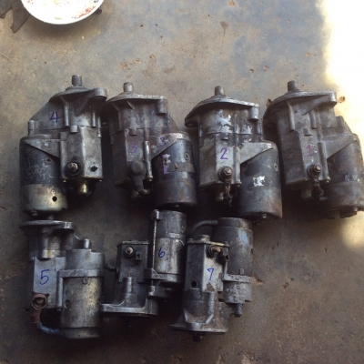 ขายไดสตาทร์หกล้อ สิบล้อ 24vทุกตัวสภาพใช้งานได้ปกติเก่าเก็บมีหลายรุ่นตามรูปราคาตัวละ1500 ขายไดสตาทร์หกล้อ สิบล้อ 24vทุกตัวสภาพใช้งานได้ปกติเก่าเก็บมีหลายรุ่นตามรูปราคาตัวละ1500