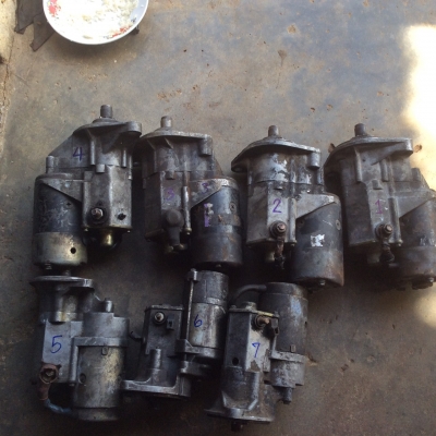 ขายไดสตาทร์หกล้อ สิบล้อ 24vทุกตัวสภาพใช้งานได้ปกติเก่าเก็บมีหลายรุ่นตามรูปราคาตัวละ1500 ขายไดสตาทร์หกล้อ สิบล้อ 24vทุกตัวสภาพใช้งานได้ปกติเก่าเก็บมีหลายรุ่นตามรูปราคาตัวละ1500