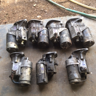 ขายไดสตาทร์หกล้อ สิบล้อ 24vทุกตัวสภาพใช้งานได้ปกติเก่าเก็บมีหลายรุ่นตามรูปราคาตัวละ1500 ขายไดสตาทร์หกล้อ สิบล้อ 24vทุกตัวสภาพใช้งานได้ปกติเก่าเก็บมีหลายรุ่นตามรูปราคาตัวละ1500