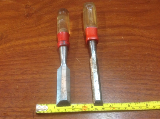 ขายสิ่ว Stanley คู่ 1/2" และ 3/4"