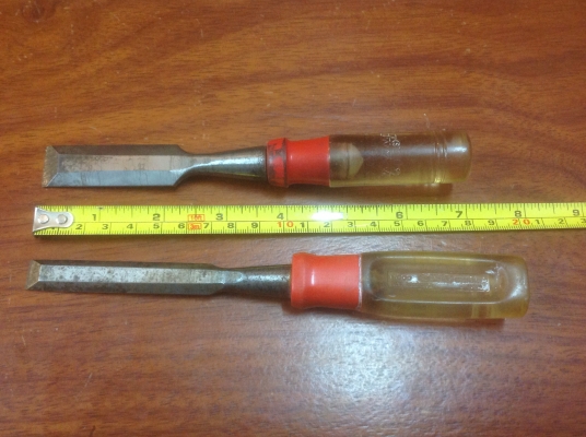 ขายสิ่ว Stanley คู่ 1/2" และ 3/4"