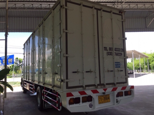 ขายISUZU 6ล้อFTR.CNG.MP1.ติดจากศูนย์ตรีเพชร หน้าตึกยาว7.699เมตรตู้เเห้ง10บานเปิดได้รอบด้านวิ่ง75,000กม.จดทะเบียน2555(ปี2012)สภาพสวย