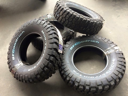BF Goodrich KM2 ขนาด 31 10.5 r15 ยางใหม่เส้นละ 7000บาทเท่านั้น