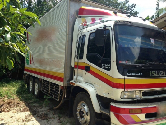 รถอีซูซุ 10 ล้อ ตู้เย็น 195 แรงม้า. ปี 40    สนใจติดต่อ  081 - 6079515