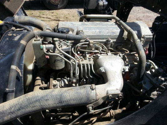 รถฮีโน่ 6 ล้อดั้ม FC4J  150 แรงม้า. ปี 50   ( รถวิ่ง 4x,xxx กว่า กม. )       สนใจติดต่อ  081 - 6079515