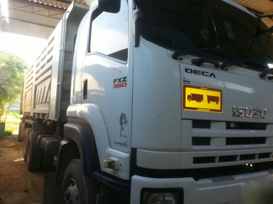 รถอีซูซุ 10 ล้อดั้ม FXZ 360 แรงม้า. ปี 56.  ,  ( ขายแม่ , ลูก. )     สนใจติดต่อ  081 - 6079515