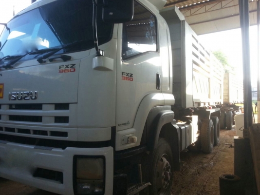 รถอีซูซุ 10 ล้อดั้ม FXZ 360 แรงม้า. ปี 56.  ,  ( ขายแม่ , ลูก. )     สนใจติดต่อ  081 - 6079515
