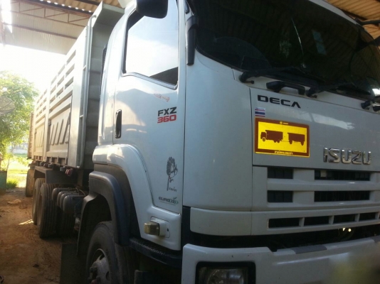 รถอีซูซุ 10 ล้อดั้ม FXZ 360 แรงม้า. ปี 56.  ,  ( ขายแม่ , ลูก. )     สนใจติดต่อ  081 - 6079515