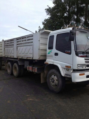 รถอีซูซุ 10 ล้อดั้ม FXZ  270 แรงม้า. ปี 43.     สนใจติดต่อ  081 - 6079515