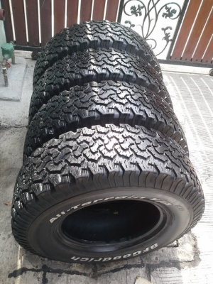 BF All USA. 265/75/16 ปี11 สภาพสวยๆ 1ชุด