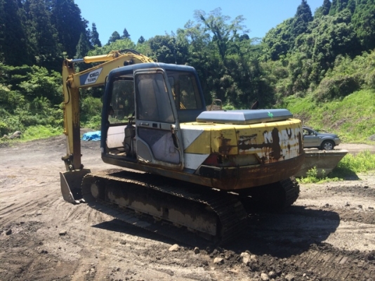 รถขุด Kobelco SK120-1 นำเข้าจากญี่ปุ่น สนใจโทร. 080-6565422 (หนิง)