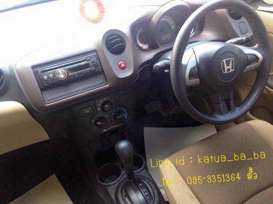 HONDA BRIO 1.3S 2012 ฟรีดาวน์