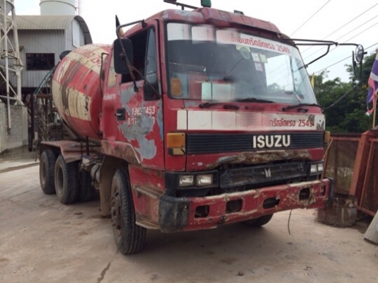 ขายด่วน รถโม่ปูนสิบล้อสองเพลา. พร้อมใช้งาน. เล่มทะเบียนพร้อม