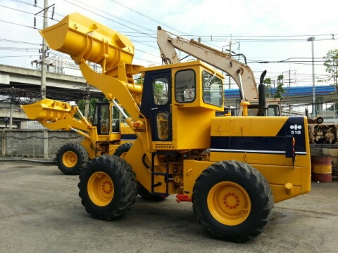 รถตักล้อยาง 510-14345   (กรองเดี่ยว)