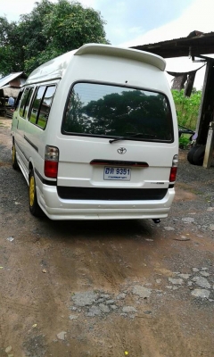 ขายรถตู้หลังคาสูง ปี47 เครื่อง3000 สภาพสวย ตกแต่งภายในแล้ว แอร์เย็น สภาพพร้อมใช้งาน เอกสารพร้อมโอน สนใจโทร 090-8588220คุณนะ 093-3258446คุณบิว ID:narong498 หรือเข้าดูสินค้าอื่นๆได้ที่ www.truck.in.th/498 หรือเพจFacebook ณรงค์ ซื้อขายรถมือสอง (เว็บไซต์ส่วนต