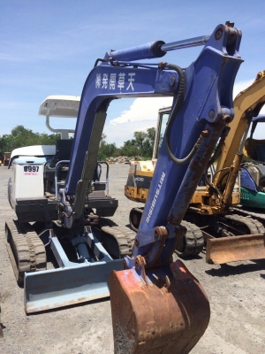 ขายด่วนรถแบ็คโฮขุด-ดัน MITSUBISHI MM35B สภาพพร้อมใช้งานเครื่องดี  ปั้มดี เอวแน่น สภาพสวย