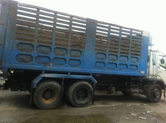 สิบล้อพ่วงดั้ม  มิตรซู  FUSO FN 627 MSRDH 260แรง ปี49 แม่ลูกดั้ม 2คาน สภาพพร้อมใช้งาน ทะเบียนพร้อมโอน