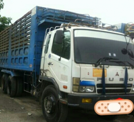 สิบล้อพ่วงดั้ม  มิตรซู  FUSO FN 627 MSRDH 260แรง ปี49 แม่ลูกดั้ม 2คาน สภาพพร้อมใช้งาน ทะเบียนพร้อมโอน