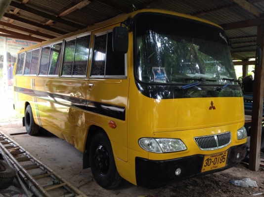 ขายรถบัส แอร์ Hino เครื่อง WO6D เบรคจิฟฟี่ พวงมาลัยพาวเวอร์