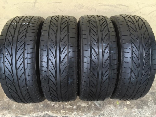 ขายยาง HANKOOK V12 195-55-15 ปี12 ดอกเต็มๆ ไม่มีปะ ไม่กินข้าง ชุดละ 4,400 บาท