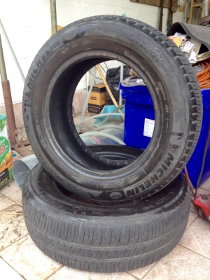 ยาง185/65r14 2เส้น สภาพสวย ไม่มีปะ