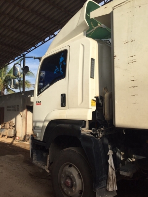 ขายรถ22ล้อดั้มพ์ ISUZU MP1FXZ7778Tเครื่อง360แรงม้า หัวหาง3เพลาแท้ ปี54 สนใจโทร 081-970-1072