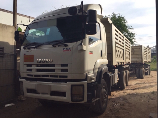 ขายรถ22ล้อดั้มพ์ ISUZU MP1FXZ7778Tเครื่อง360แรงม้า หัวหาง3เพลาแท้ ปี54 สนใจโทร 081-970-1072