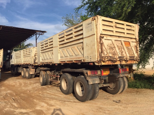 ขายรถ22ล้อดั้มพ์ ISUZU MP1FXZ7778Tเครื่อง360แรงม้า หัวหาง3เพลาแท้ ปี54 สนใจโทร 081-970-1072
