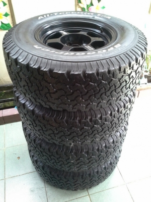 TE37x + BF All 265/75/16 ปี10 สวยๆ 1ชุด TE37x + BF All 265/75/16 ปี10 สวยๆ 1ชุด