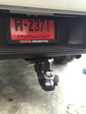 ชุดลากเรือ สำหรับรถทุกรุ่น TOYOTA Revo, New Fortuner ,Ford Ranger  ใช้กับกันชนเดิม 4,500 บาทเท่านั้น
