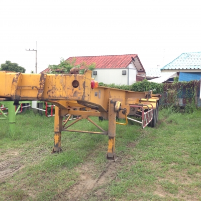 หางเทรลเลอร์ก้างปลา 40 ฟุต 2 เพลา