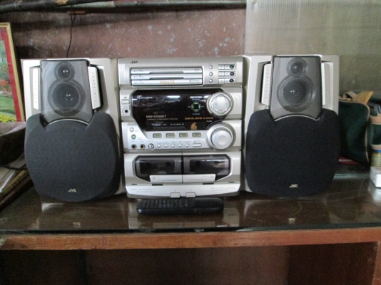 JVC สุดยอดเครื่องเสียง    สภาพสมบูรณ์    รีโมทครบ ขายถูกๆ