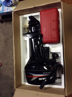 เครื่องใหม่เกาะกล่อง9.9หางสั้น sail