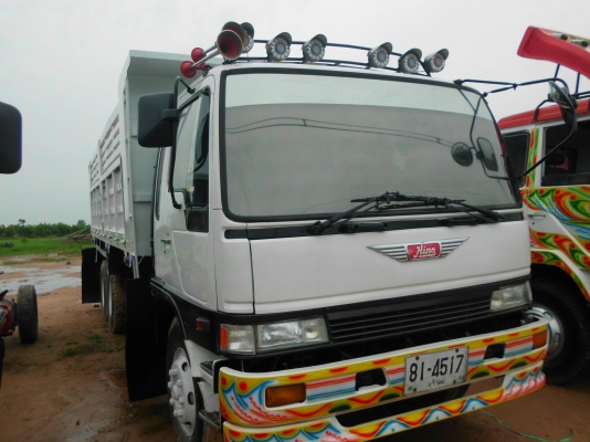 ขายรถบรรทุกดั้ม 10ล้อ ฮีโน่3H เกียร์สโล ห้างแท้ รถสวยมาก มีเอกสารพร้อมโอน