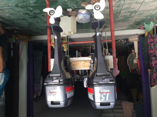 Yamaha15 2stroks หางสั้น