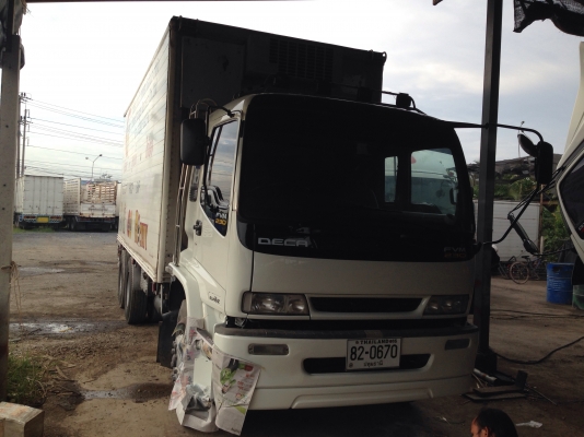 10ล้อตู้เย็นอีซูซุDECA 230HP 10ล้อตู้เย็นอีซูซุDECA 230HP