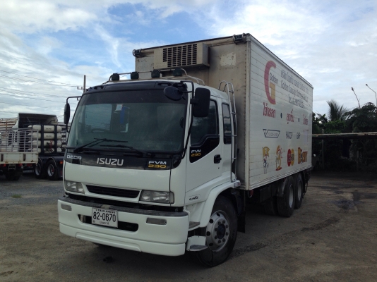 10ล้อตู้เย็นอีซูซุDECA 230HP 10ล้อตู้เย็นอีซูซุDECA 230HP