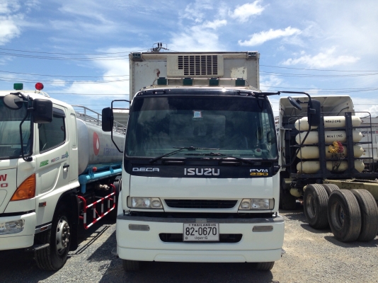 10ล้อตู้เย็นอีซูซุDECA 230HP 10ล้อตู้เย็นอีซูซุDECA 230HP