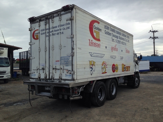 10ล้อตู้เย็นอีซูซุDECA 230HP 10ล้อตู้เย็นอีซูซุDECA 230HP