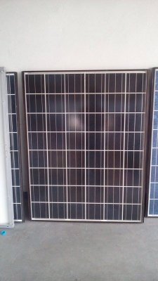 ขายแผ่นโซล่าเซลล์มือสองยี่ห้อ showa นำเข้าญี่ปุ่น 29.2 โวล์ 175 วัตร์