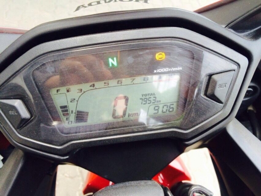 ขออนุญาติขาย HONDA CBR500R ปี 2014 วิ่งน้อย 7,xxx Km โอนให้ฟรีครับ ขออนุญาติขาย HONDA CBR500R ปี 2014 วิ่งน้อย 7,xxx Km โอนให้ฟรีครับ