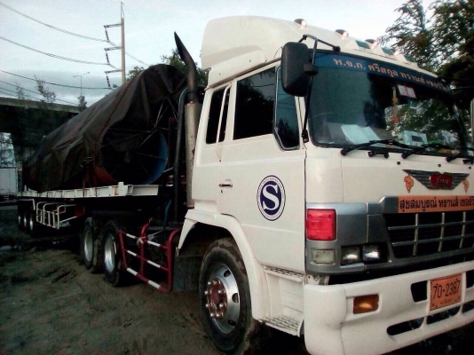 หัวลาก HINO ZM 303 - PO9C 280Hp 2เพา หัวพร้อมหางพื้นเรียบ 3คาน สภาพดีสวยกริบทั้งคัน ทะเบียนพร้อมโอน ราคา 890,000บ ต่อรอง