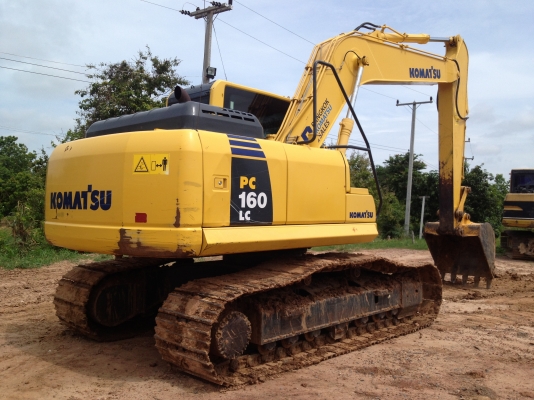 ขายรถแมคโคร  PC 160LC-8  เอกสาร ใบแจ้งจำหน่าย