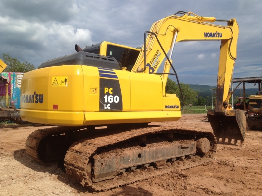 ขายรถแมคโคร  PC 160LC-8  เอกสาร ใบแจ้งจำหน่าย